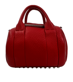 Rocco Small Con Correa,Piel,Rojo,3